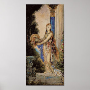 Salome durch Gustave Moreau Poster