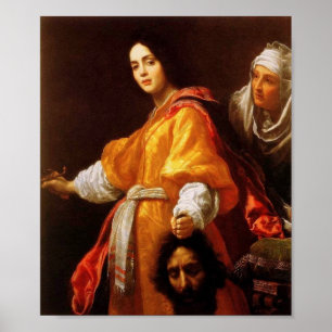 Salome mit dem Leiter von John the Baptist Poster