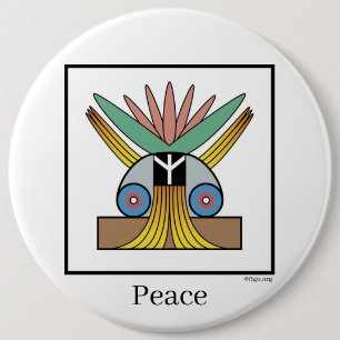 Salome Peace Button