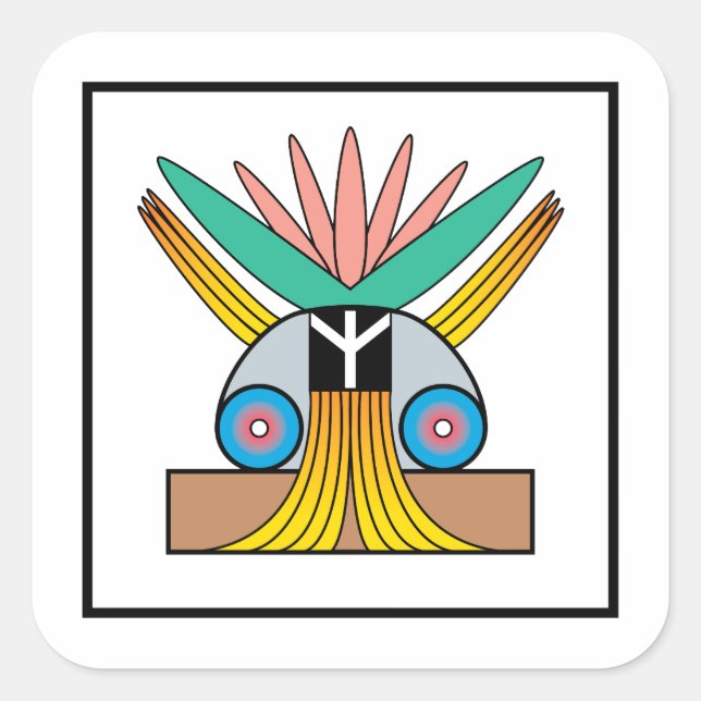 Salome Peace Symbol Sticker (Vorderseite)