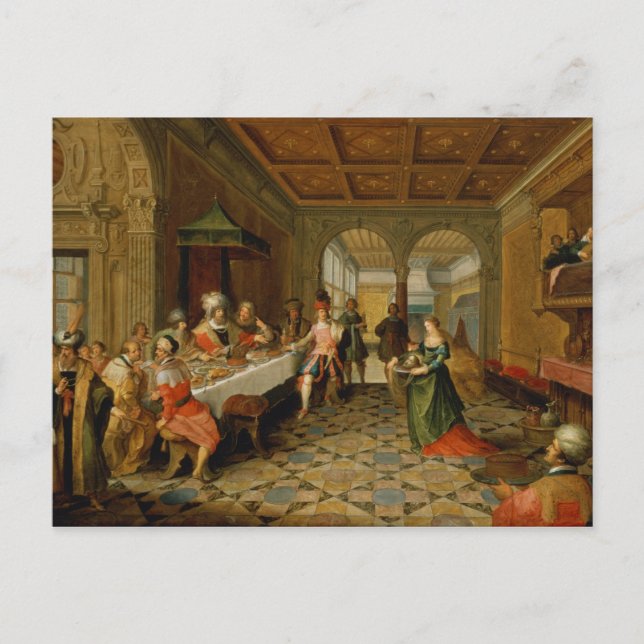 Salome Vorstellung des Chefs von St. John the Postkarte (Vorderseite)