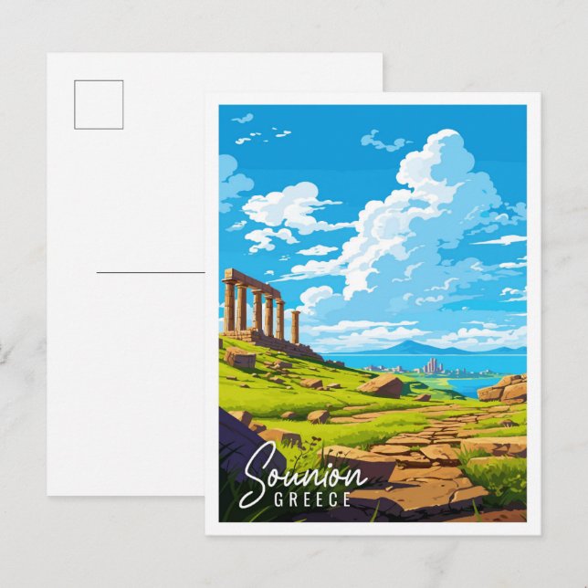 Salomon Griechenland Postkarte (Vorne/Hinten)