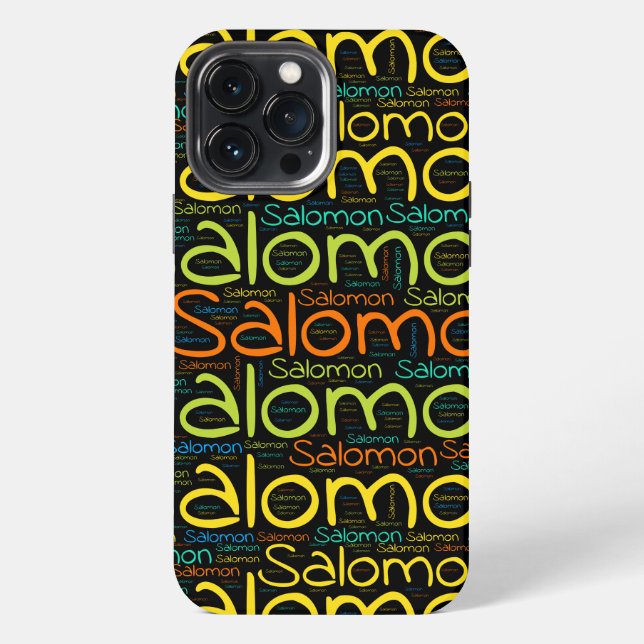 Salomon iPhone 13 Pro Max Hülle (Rückseite)