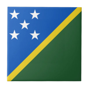Salomonen-Flagge Keramikfliese