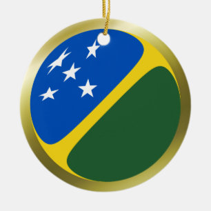 Salomonen-Flaggen-Ornament Keramikornament