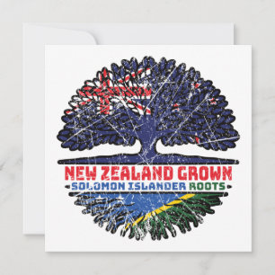 Salomonen Islander Neuseeland Karte
