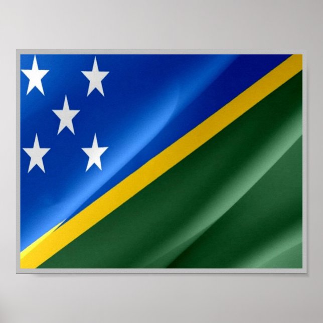 Salomonen - Waving Flag - Poster (Vorne)