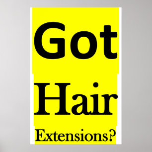 Salon Barbershop Affiches Vous avez des extensions