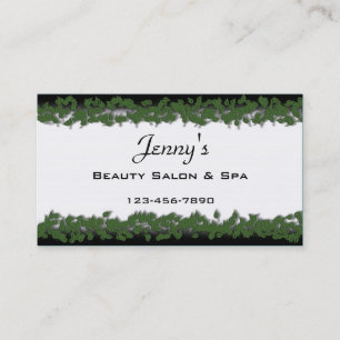 Salon Business Card Visitenkarte