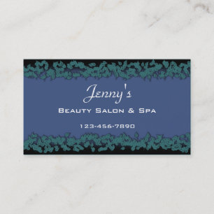Salon Business Card Visitenkarte