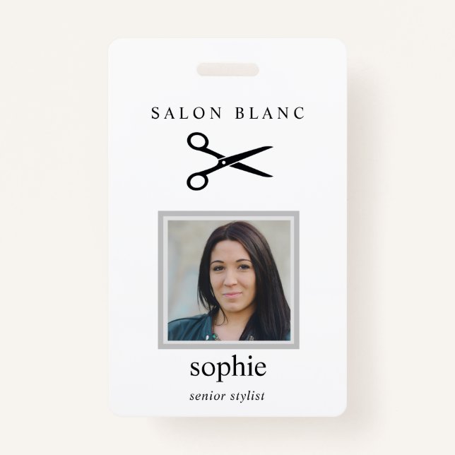 Salon Business Promotional Ausweis (Vorderseite)