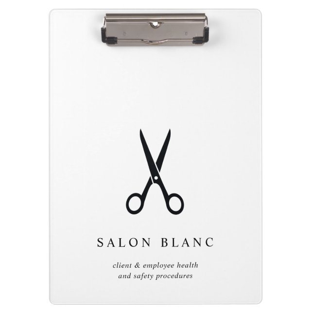 Salon Business Promotional Klemmbrett (Vorderseite)