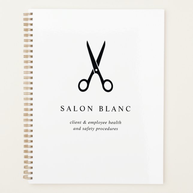 Salon Business Promotional Planer (Vorderseite)
