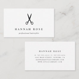 Salon Business Promotional Visitenkarte
