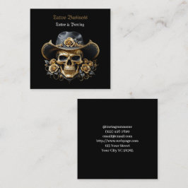 Salon d'artiste tatouage Carte de visite