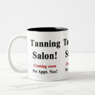 Salon De Beauté, Barbershop, Tannage, Mugs De Salo