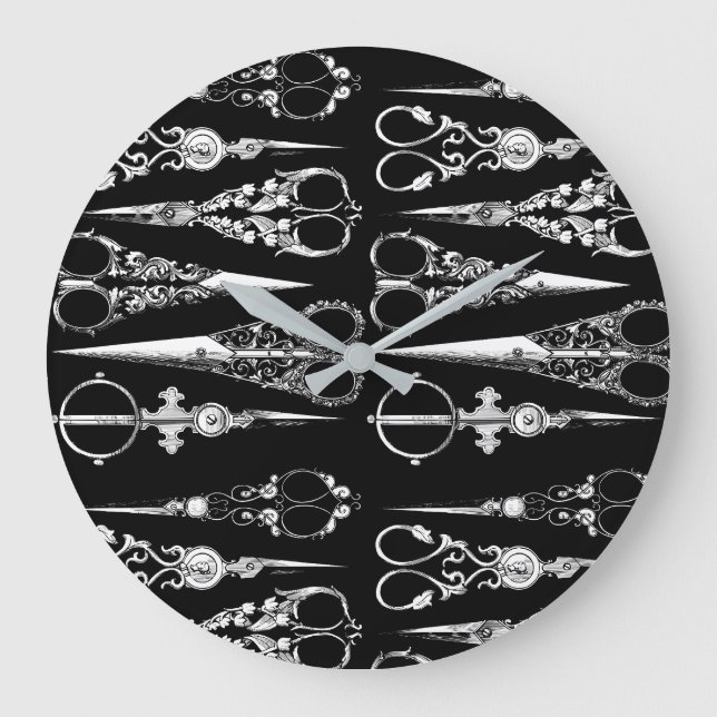 Salon de beauté Salon de coiffure Horloge du coiff (Recto)