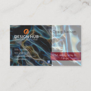  Salon de coiffure carte de visite professionnel