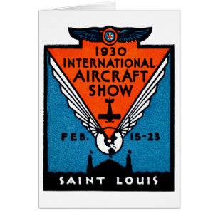 Salon de l'aéronautique 1930 de St Louis