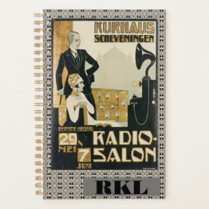 Salon de radio Pays-Bas Kurhaus des années 1920 vi