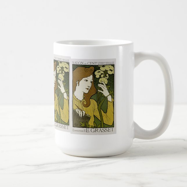 Salon-DES-Cent ~ Exposition de E. Grasset Kaffeetasse (Rechts)
