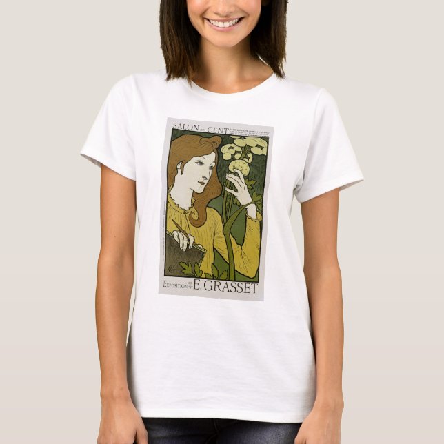 Salon des Cent ~ Exposition de E. Grasset T-Shirt (Vorderseite)