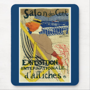 Salon des Cent ~ Internationale Ausstellung Mousepad