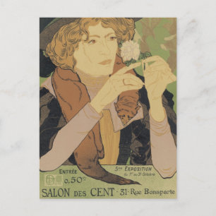 Salon des Cent Postkarte