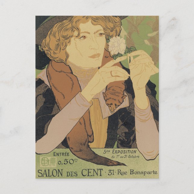 Salon des Cent Postkarte (Vorderseite)