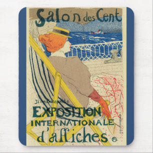 Salon des Cents von Toulouse Lautrec, Jugendstil Mousepad