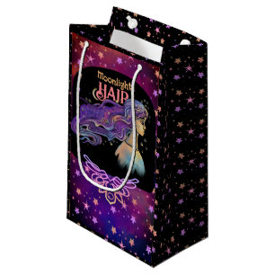 Salon des cheveux clair de lune Petit sac cadeau