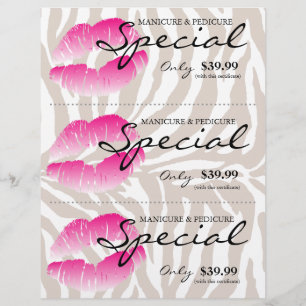 Salon Flyer Wellness-Center Lipno