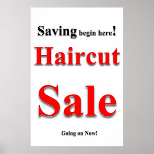 Salon Friseursalon Plakate Haarschnitt Verkauf Ers