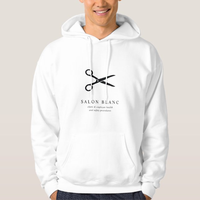 Salon-Geschäftsförderung Hoodie (Vorderseite)