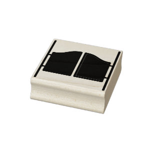 Salon Gummistempel