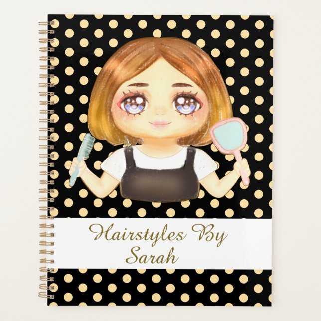 Salon Hairstylist Planer (Vorderseite)