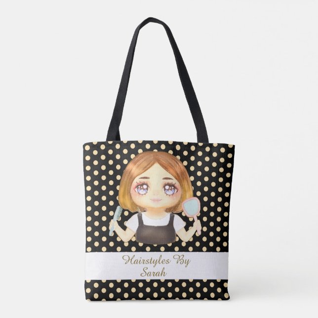 Salon Hairstylist Tasche (Rückseite)