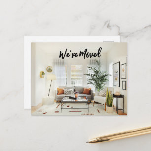 Salon Nous avons déménagé Carte postale