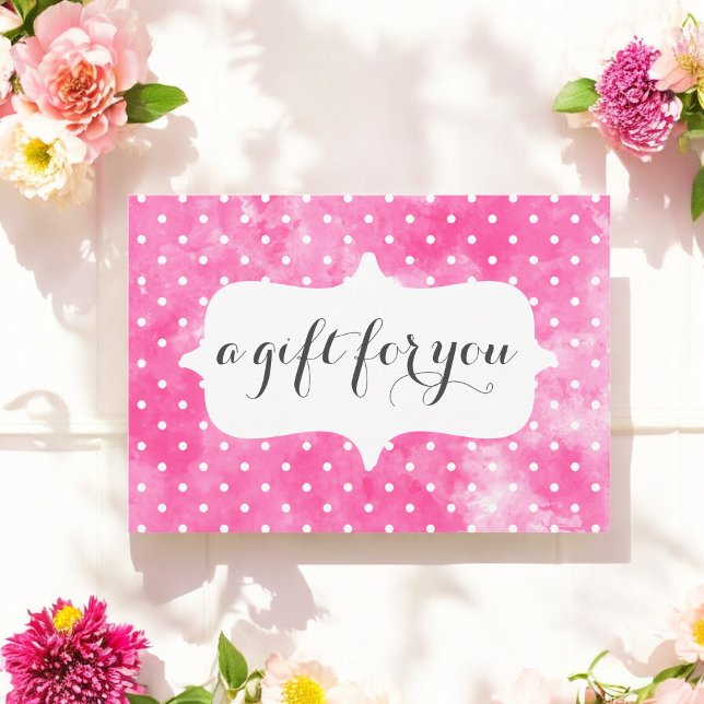 Salon Pink White Gift Certificate (Von Creator hochgeladen)