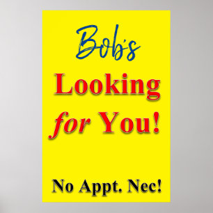 Salon Posters Barbershop Vous Cherchant