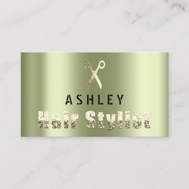 Salon Schwarzes Min Gold Karte (Vorderseite)
