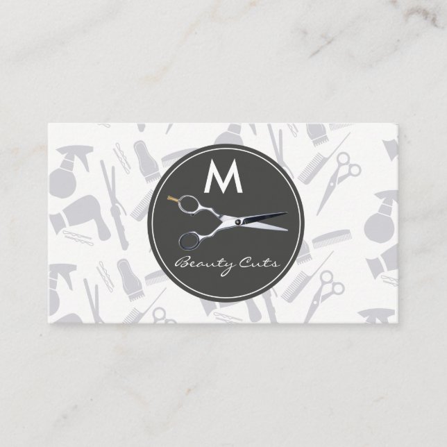 Salon Scissors | Haarsalons Visitenkarte (Vorderseite)