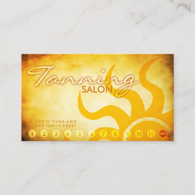 Salon-Treuekarte im Alter Treuekarte (Vorderseite)