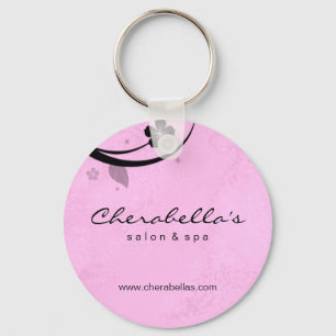Salon Wellness-Center Blumenkettchen Geschenk wass Schlüsselanhänger