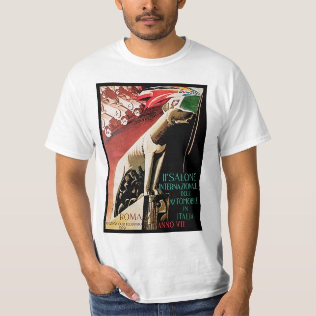 Salone Internazionale Automobile ~ Roma T-Shirt (Vorderseite)