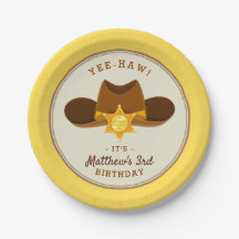 Saloon Birthday Wild West Party Boys Cowboy Theme