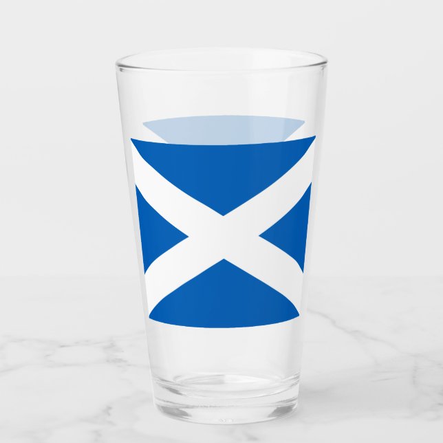 Salreifen ~ Flagge Schottlands Glas (Vorderseite)