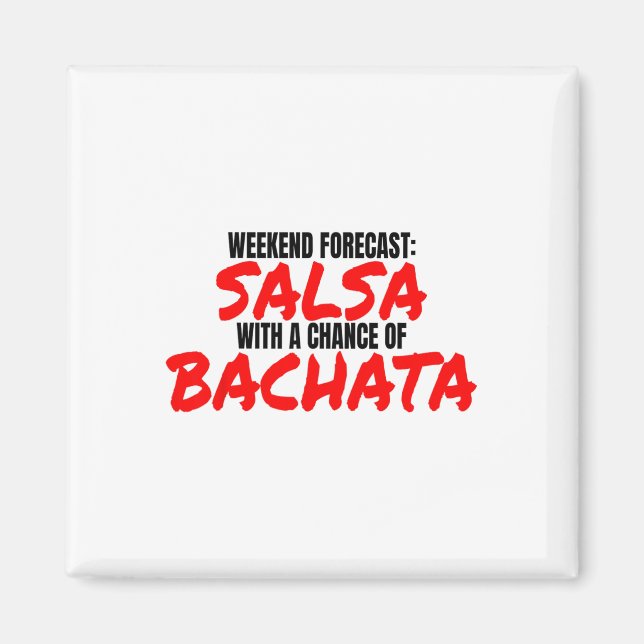 Salsa Bachata Tanzfestival Salsa Salsa Magnet (Vorne)