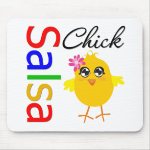 Salsa Chick Mousepad