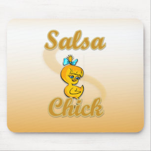 Salsa Chick Mousepad